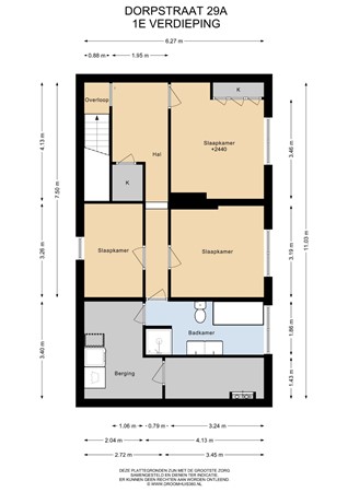 Floorplan - Dorpstraat 29A, 6181 GW Elsloo